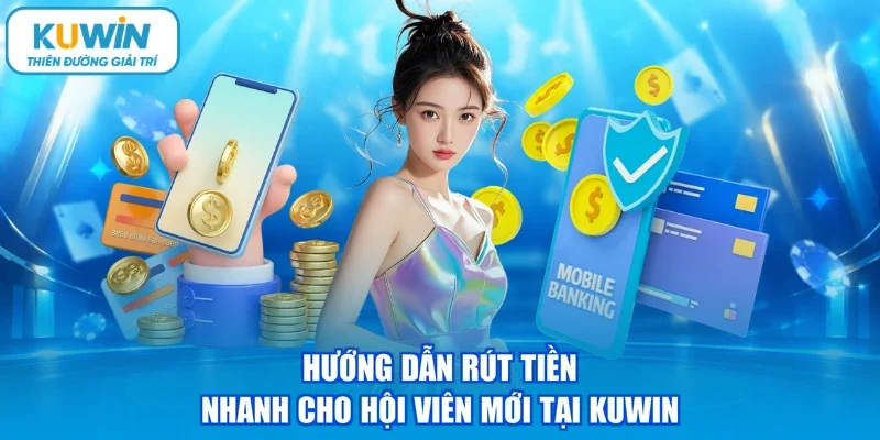 Hướng dẫn rút tiền nhanh cho hội viên mới tại KUWIN