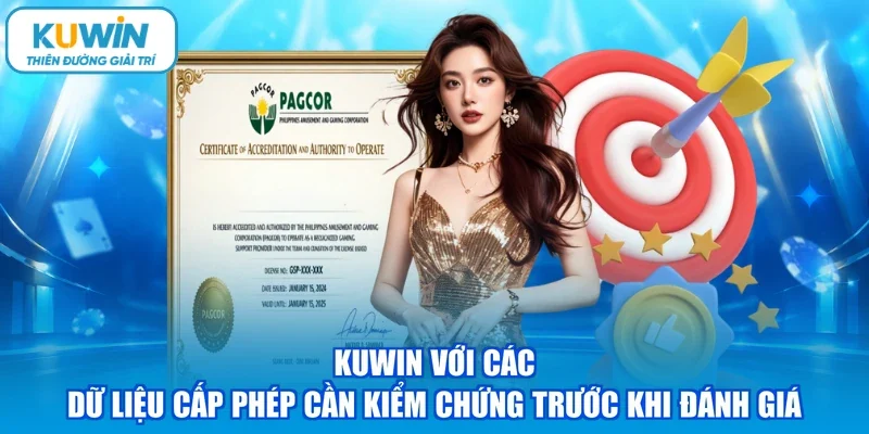 KUWIN với các dữ liệu cấp phép cần kiểm chứng trước khi đánh giá